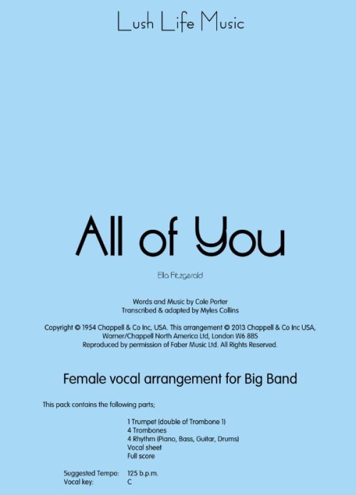 ALL OF YOU (Vocal)